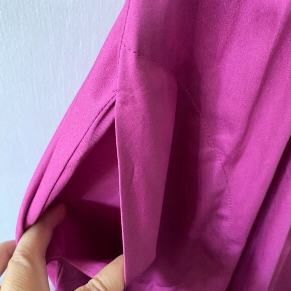 Anthropologie Maeve Mona Dress Women's Small NWT Off the Shoulder Pink Pockets - Picture 6 of 12